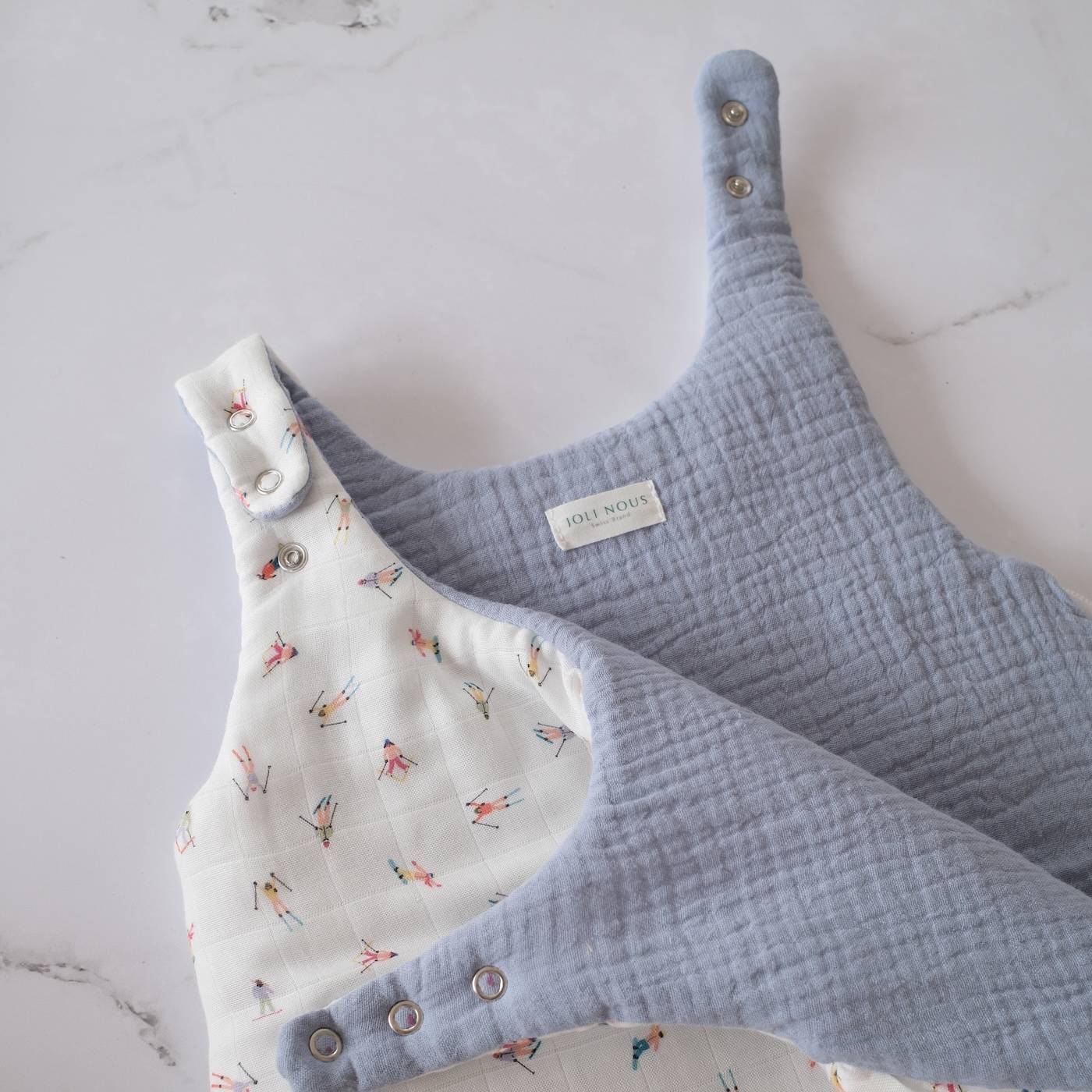 gigoteuse joli nous ajustable et réversible suisse portugal bébé nouveau-né qualité excellence premium OEKO-TEX GOTS