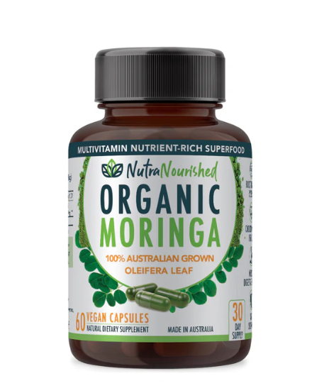 Moringa Leaf Capsules Organic