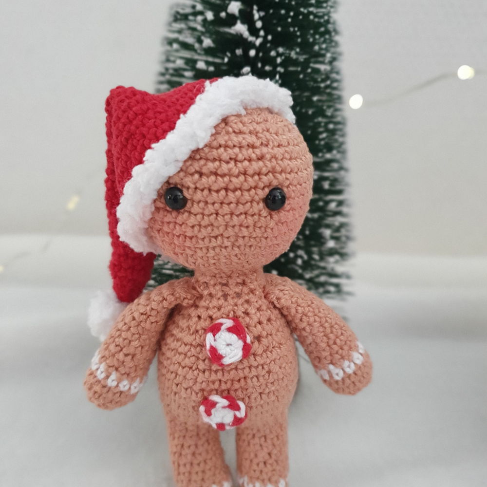 Amigurumi - Peperkoekmannetje Pepper