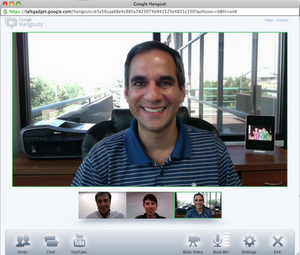 Brooke Southall, Sunit Bhalla and I Hanging out with a capital H.