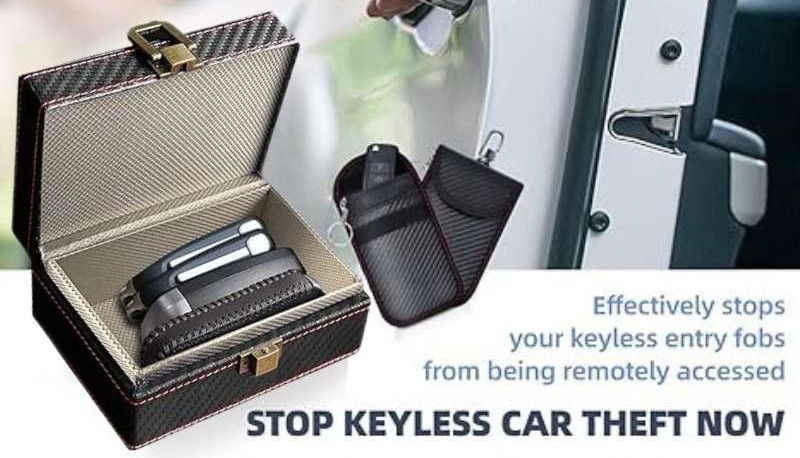 Faraday Box for Car Keys - Advanced Keyless Entry Signal Blocking Solution