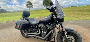 2019 HARLEY-DAVIDSON FXFBS FAT BOB 114 ABS motorcycle for rent near Waipahu, HI