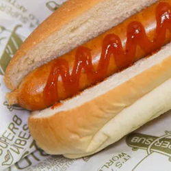 Super Sub Happy Hotdog - Classic Hotdog With Signature Toppings