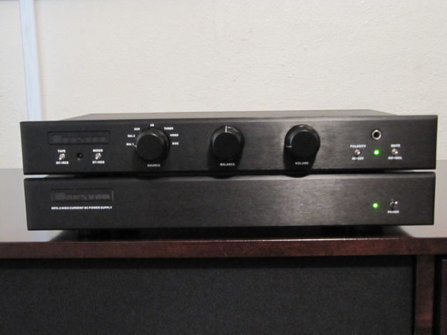 Bryston  BP26 Preamplifier  BLK w/ MPS-2 power supply a...