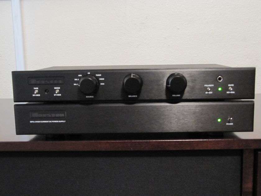 Bryston  BP26 Preamplifier  BLK w/ MPS-2 power supply and  remote