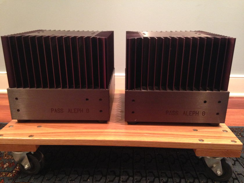 Pass Labs Aleph 0 monoblock amplifiers