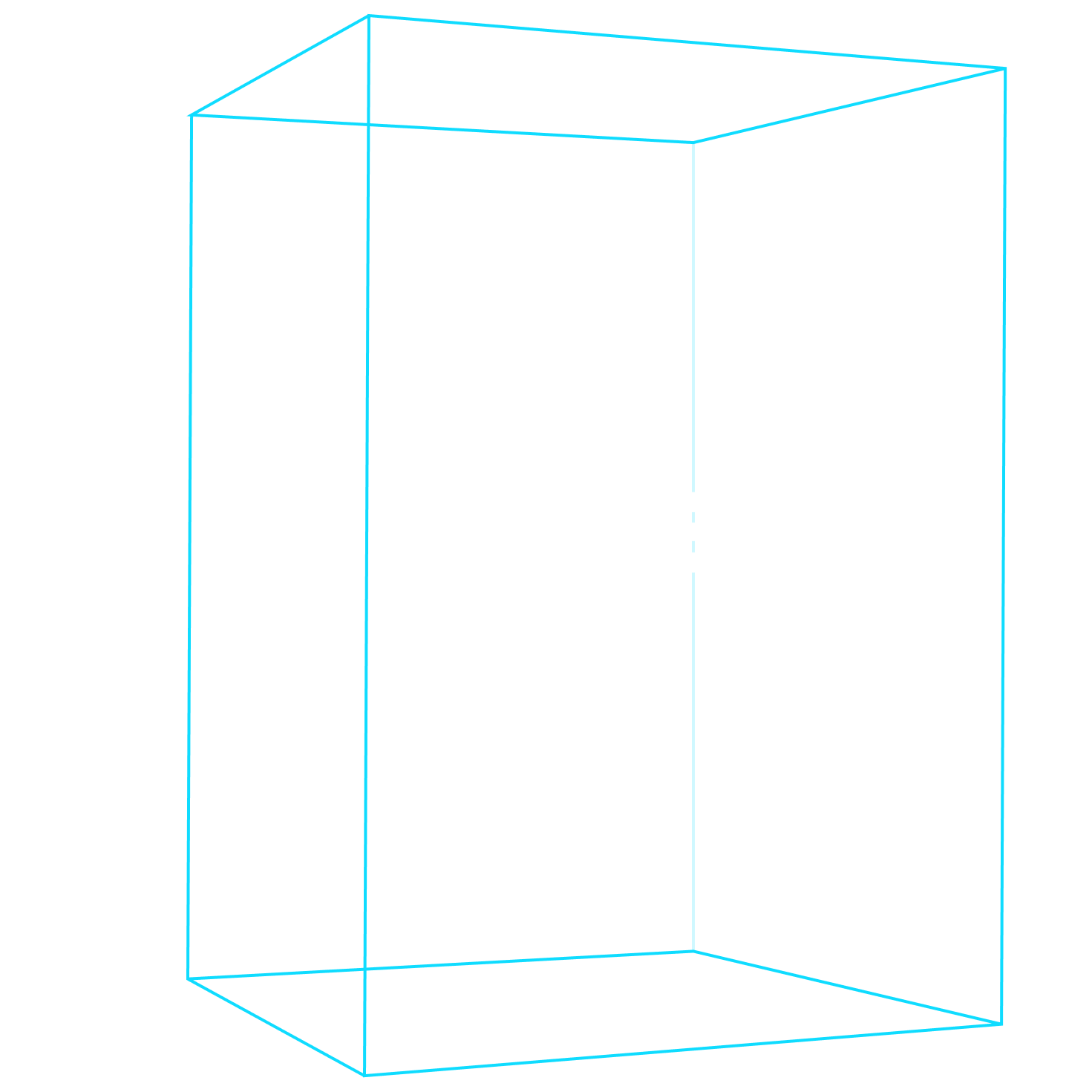 Fierce Telecom logo inside transparent blue cube