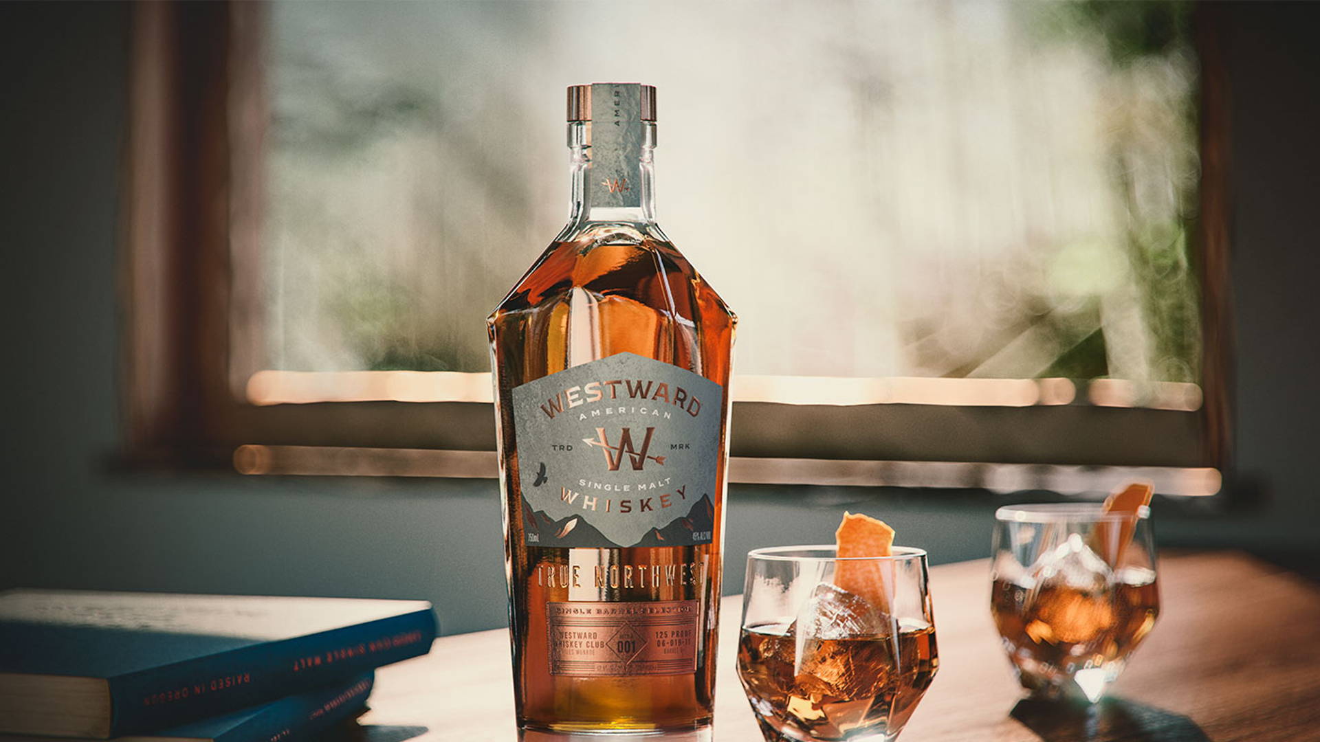 Featured image for Westward Whiskey's Redesign From Pearlfisher Showcases Its Oregonian Origins