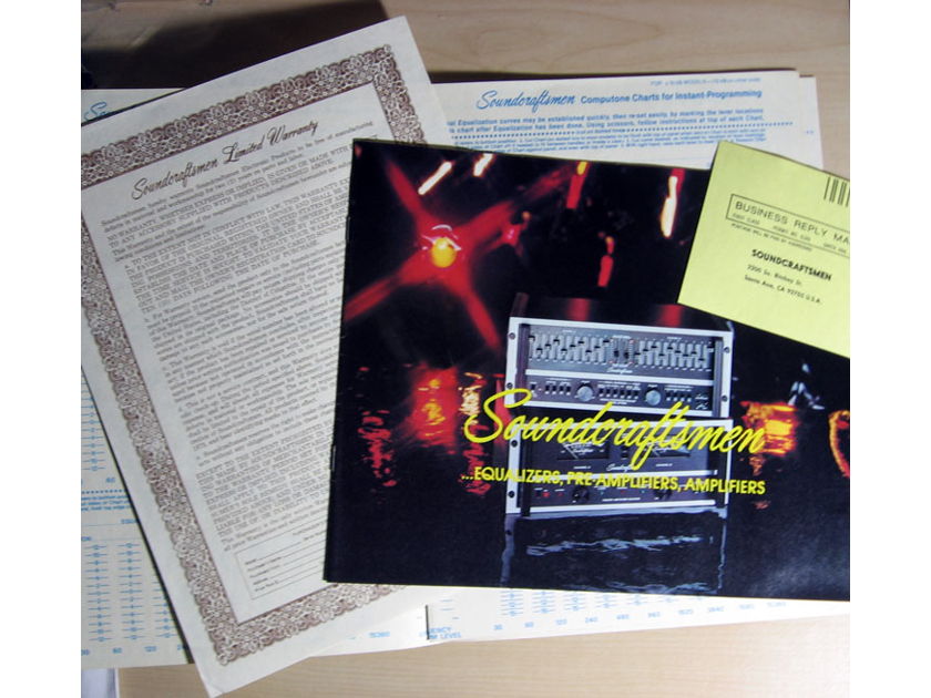 Soundcraftsmen - Instructional Test Record  - 1976 Soundcraftsmen ITR-6791