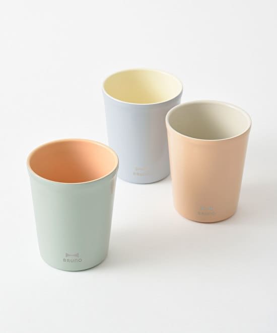 BRUNO Ceramic Coated Tumbler Short 280ml