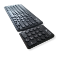 wireless numeric keypad and keyboard for good ergonomics