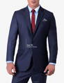 charcoal grey suit on model