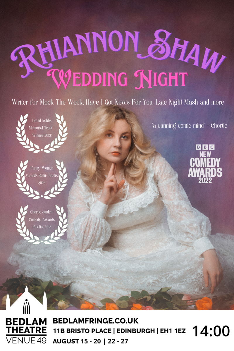 The poster for Rhiannon Shaw: Wedding Night