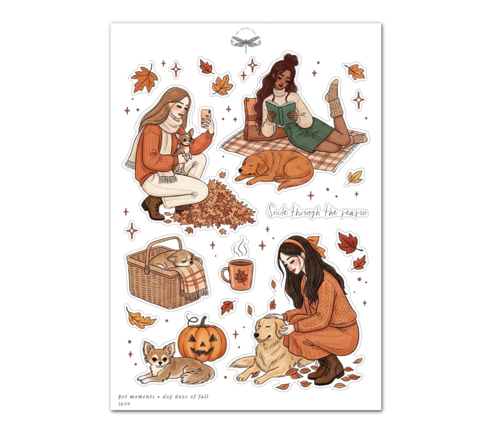 Pet Moments • Dog Days of Fall – The Giving Girl