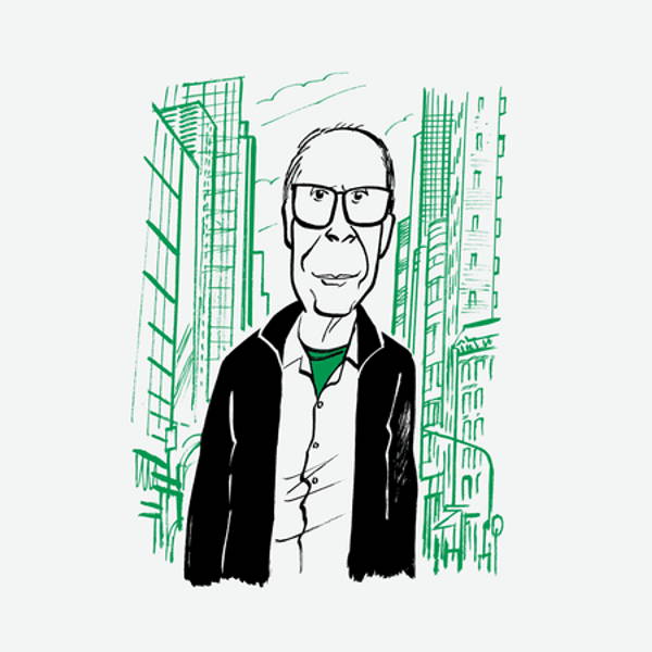 A man in the city