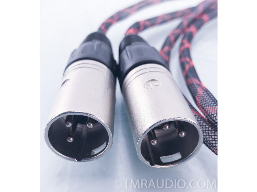 Black Mountain Cable Pinnacle Silver 1M interconnects; XLR terminations (2297)