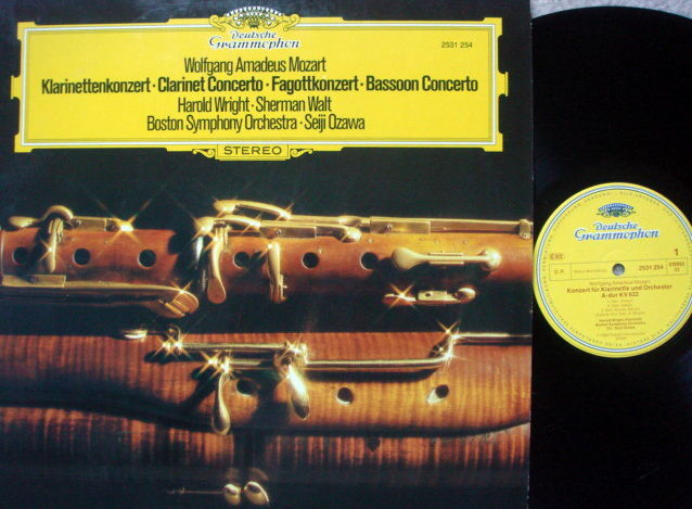 DG / Mozart Clarinet-Bassoon Concertos, - WRIGHT/WALT/O...