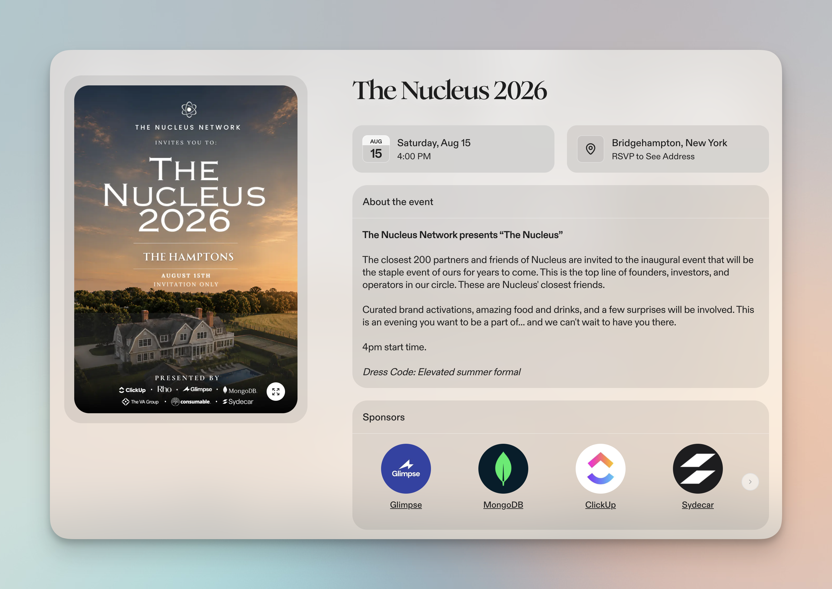 Rumor: The Nucleus 2026