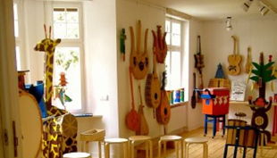 kindermuseum wuppertal raum mit musikinstrumenten ap