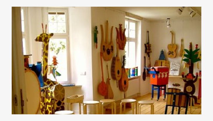 kindermuseum wuppertal raum mit musikinstrumenten ap