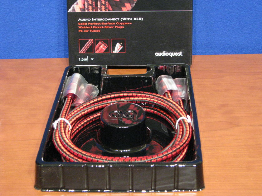 Audioquest King Cobra 1.5 meter XLR New in the original box, NIB