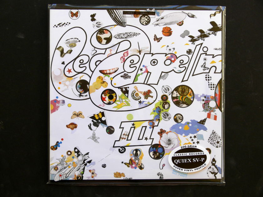 Led Zeppelin - 3  (Three) ** SEALED **  Classic Records  200 Gram  LP