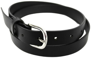 Ladies Quality Full Grain Genuine Leather Belt. Black, Brown or Tan. 41026