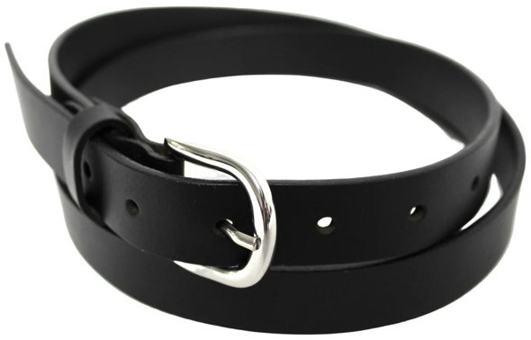 Ladies Quality Full Grain Genuine Leather Belt. Black, Brown or Tan. 41026