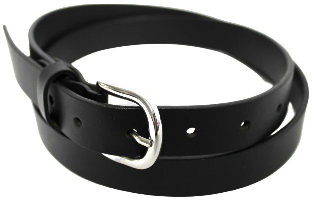 Ladies Quality Full Grain Genuine Leather Belt. Black, Brown or Tan. 41026