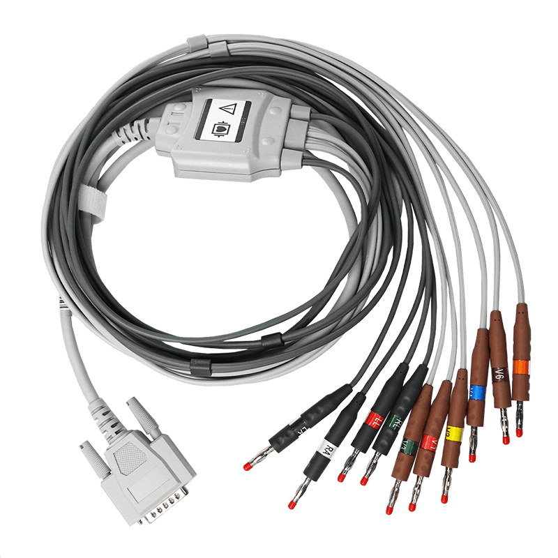Cables conductores para máquina de ECG de 12 derivaciones Biocare