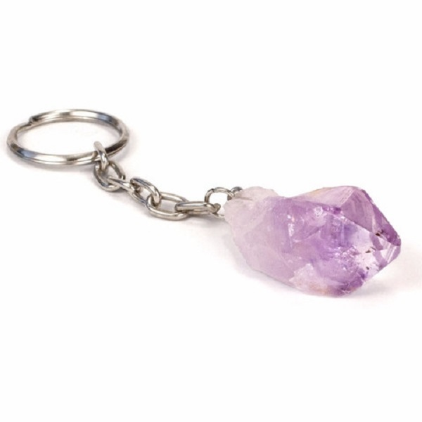 Amethyst Key Ring