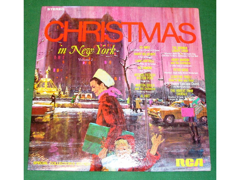 CHRISTMAS IN NEW YORK Vol. 2 - * 1968 RCA SPECIAL COLLECTOR'S EDITION * NEW/SEALED