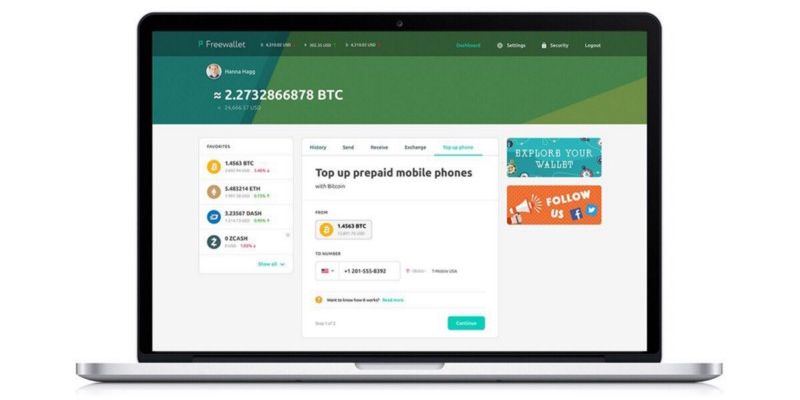 top up phone with Bitcoin