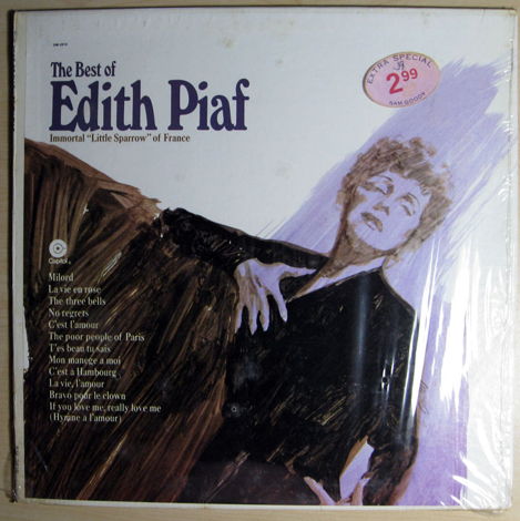 Edith Piaf - The Best Of Edith Piaf - unknown date Capi...