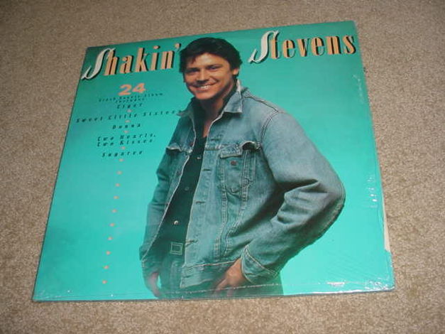 SEALED SHAKIN STEVENS - 24 track double   lp record