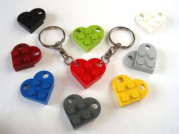 Customized Heart Shaped Key Rings