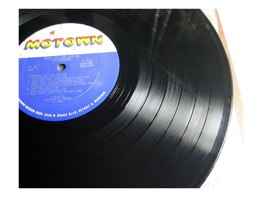 The Supremes  - Where Did Our Love Go - Original Mono 1964  Motown M 621