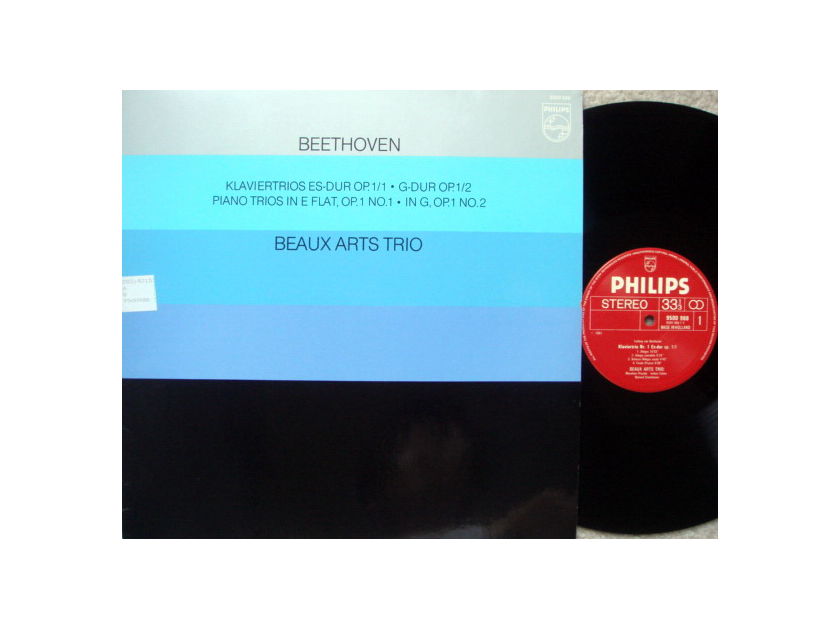 Philips / BEAUX ARTS TRIO, - Beethoven Piano Trios No.1 & 2,  MINT!