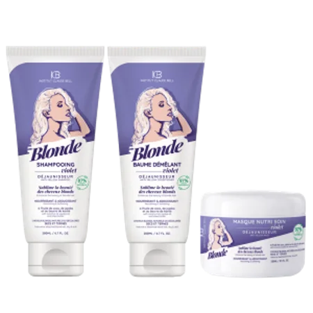 Blonde - Komplettes Pflegeset - Shampoo + Spülung + Haarmaske