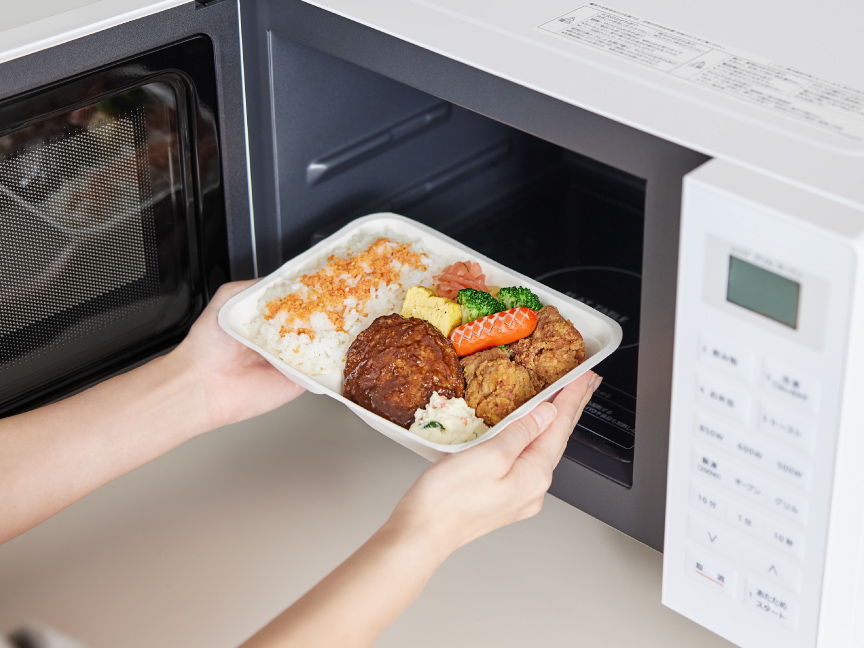 お弁当もそのまま