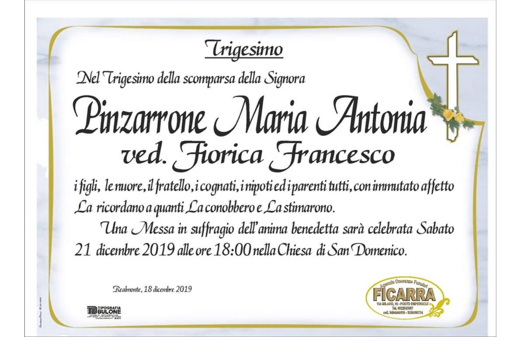 Maria Antonia Pinzarrone