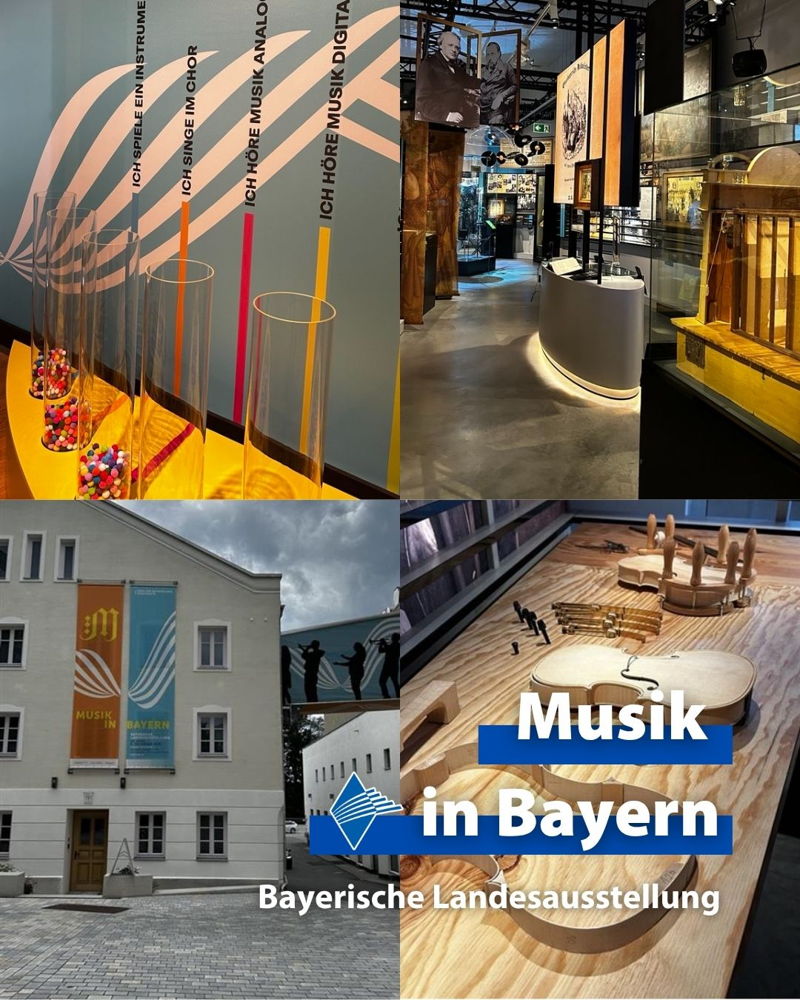 🎼 Bayerische Landesausstellung 2026 in Freyung 🎼

Wie klingt Bayern? Dieser Frage geht die Landesausstellung 2026 nach, die in Freyung gastiert. 🎶

📆 25. April bis 8. November 2026

Die Ausstellung lädt zu einer musikalischen Entdeckungsreise ein: ab