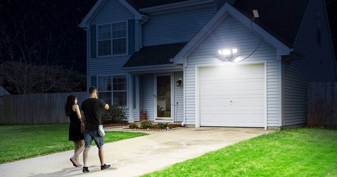 Frontdoor Olafus LED Solar Motion Lights