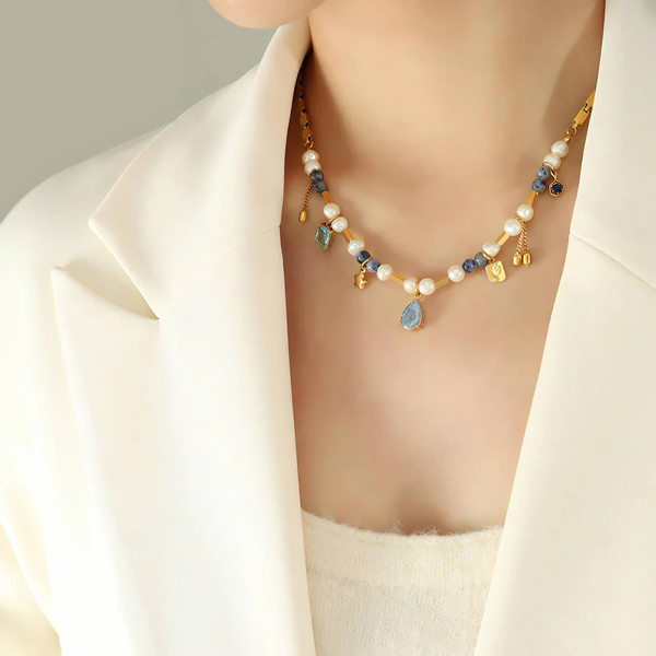 Razoa Jewels Boutique - 18K gold plated Stars necklace - Image 4
