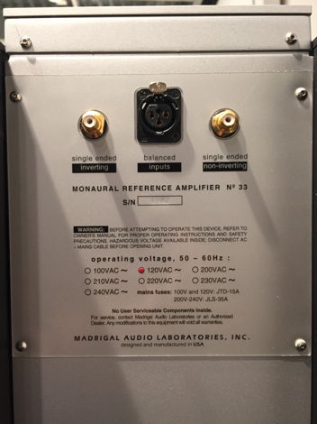 Mark Levinson No. 33 (pair) Power Amplifiers