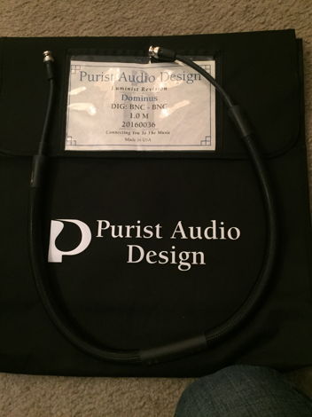 Purist Audio Design Dominus-Luminist digital cable BNC/...