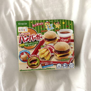 japanese candy diy kit burger edition