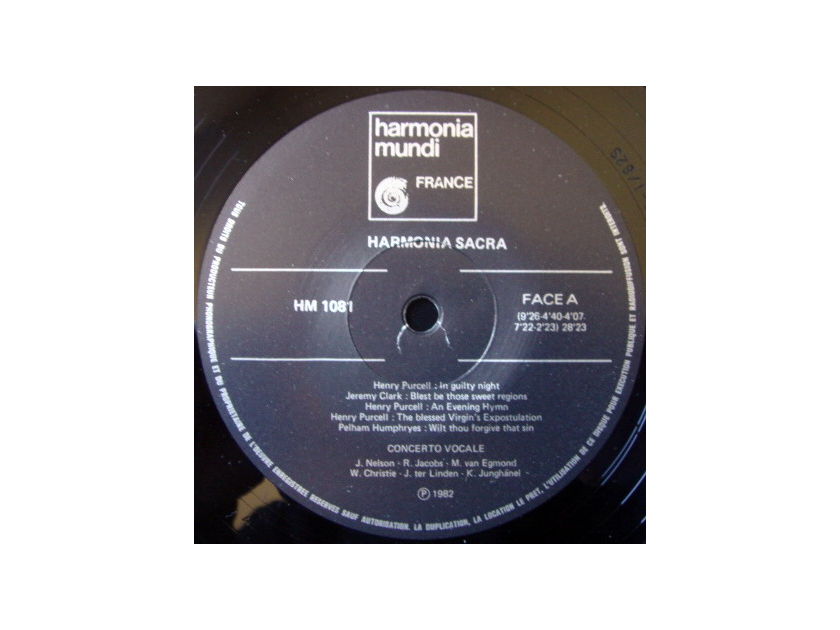 ★Audiophile★ Harmonia Mundi / LINDEN-CHRISTIE, - Harmonia Sacra, NM!