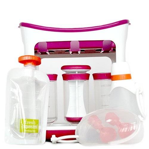 Baby food pouch set