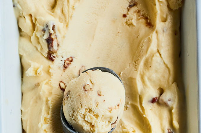 Maple-Pecan Ice Cream